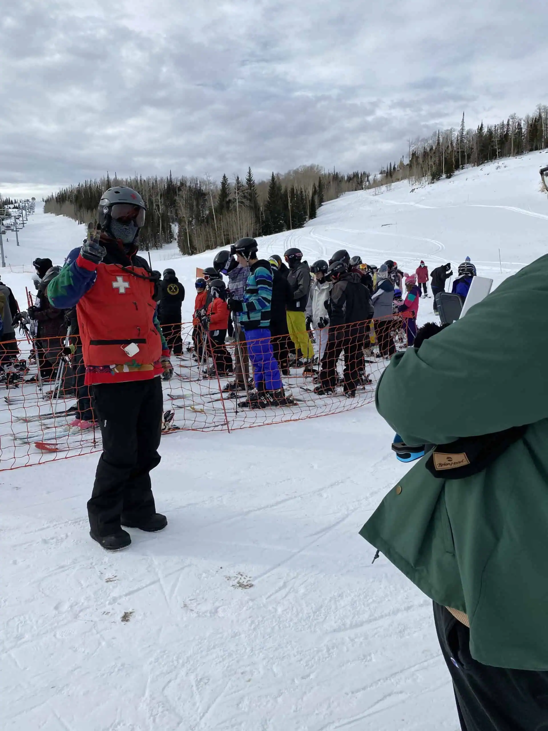 Snowshoeing at Cedar Breaks
